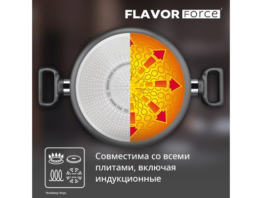 Кастрюля TEFAL Flavour Force 3.1 л E2774474/E2904474